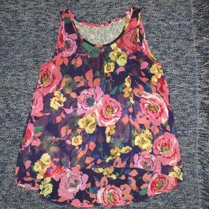 Floral Tank Top